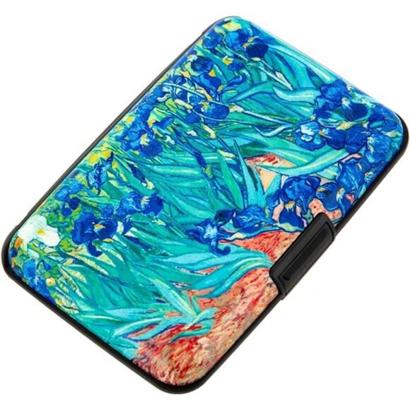 RFID Blocking Metal Credit Card Holder Slim Wallet Case for Women Men Travel - Picture 1 of 8